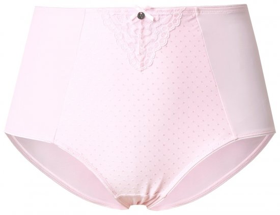 Ulla Popken 834307 Chiloți modelatori cu dantelă Roz - Lenjerie modelatoare - 