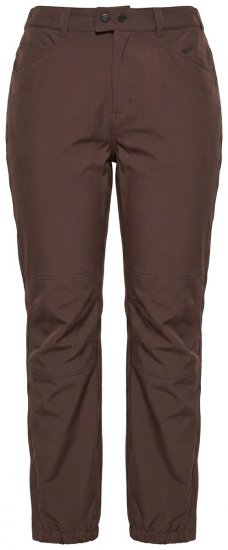 Ulla Popken 834662 Pantaloni softshell căptușiți cu polar Taupe - Haine de exterior - 