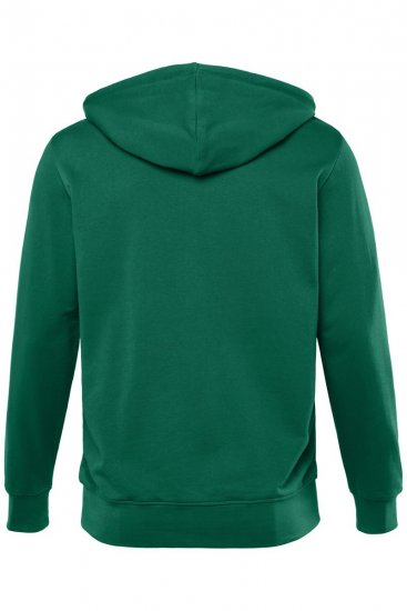 Men+ 851 Hanorac cu fermoar Verde - Pulovere & hanorace - Pulovere & Hanorace Bărbați Mărimi Mari