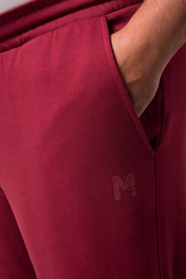 Men+ 852 Pantaloni de trening Roșu vin - Pantaloni trening - Pantaloni Trening Bărbați Mărimi Mari