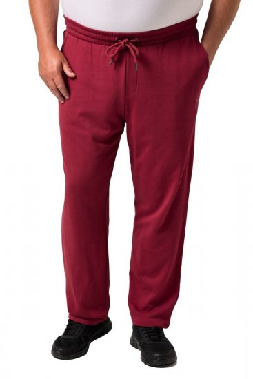 Men+ 852 Pantaloni de trening Roșu vin - Pantaloni trening - Pantaloni Trening Bărbați Mărimi Mari