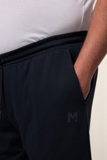 Men+ 858 Pantaloni scurți de trening Bleumarin - Pantaloni trening - Pantaloni Trening Bărbați Mărimi Mari