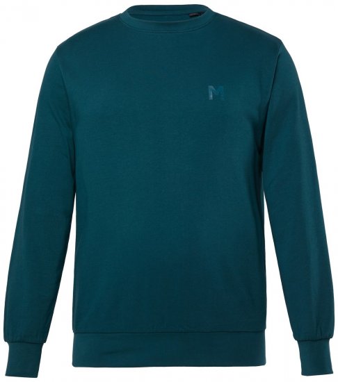Men+ 865 Bluză sport Verde închis - Pulovere & hanorace - Pulovere & Hanorace Bărbați Mărimi Mari