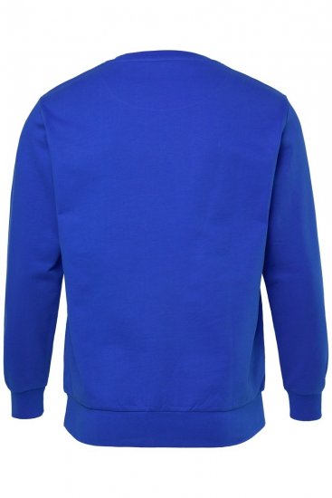 Men+ 865 Bluză sport Albastru cobalt - Pulovere & hanorace - Pulovere & Hanorace Bărbați Mărimi Mari