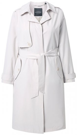 Ulla Popken 834990 Trenci Taupe - Paltoane - Paltoane pentru femei la marimi mari