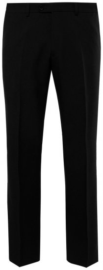 Men+ 065 Porto Pantaloni de costum Neagră - Costume - Costume Bărbați mărimi mari