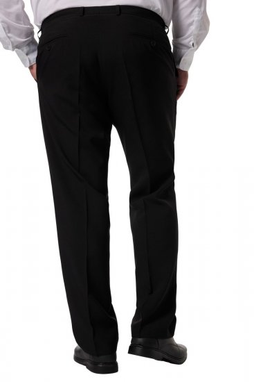Men+ 065 Porto Pantaloni de costum Neagră - Costume - Costume Bărbați mărimi mari