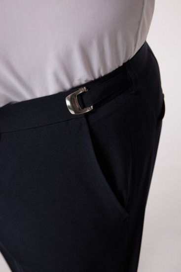 Men+ 065 Porto Pantaloni de costum Bleumarin - Costume - Costume Bărbați mărimi mari