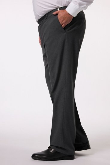 Men+ 065 Porto Pantaloni de costum Gri - Costume - Costume Bărbați mărimi mari