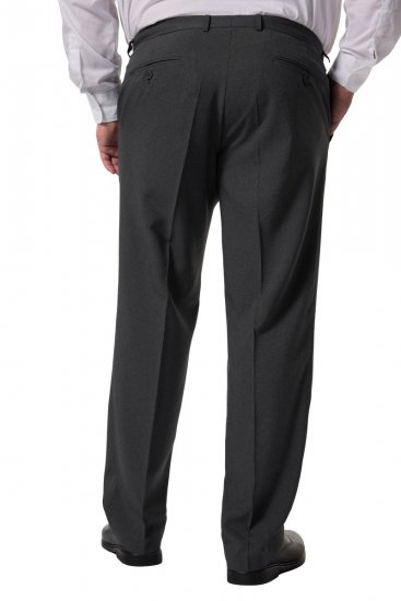 Men+ 065 Porto Pantaloni de costum Gri - Costume - Costume Bărbați mărimi mari