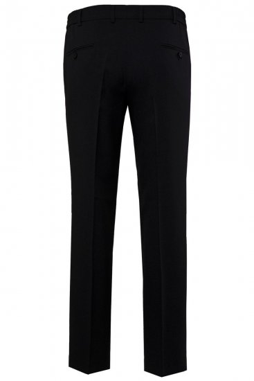 Men+ 066 Porto Pantaloni de costum bellyfit Neagră - Costume - Costume Bărbați mărimi mari