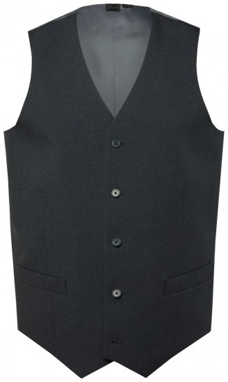Men+ 067 Porto Vestă de costum Gri - Costume - Costume Bărbați mărimi mari