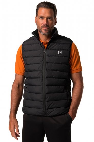Jay-Pi 835324 Vestă pliabilă matlasată Neagră - Geci - Geci Bărbați Mărimi Mari