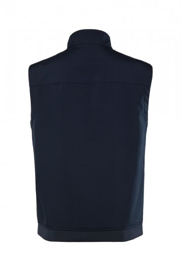 Men+ 414 Vestă softshell cu guler înalt Bleumarin - Geci - Geci Bărbați Mărimi Mari