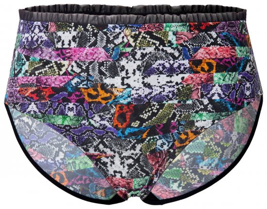 Ulla Popken 835633 Chiloți cu imprimeu animal Multicolor - Chiloți - 