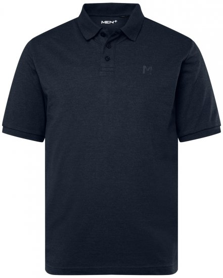 Men+ 256 Tricou polo Bleumarin - Tricouri polo - Tricouri Polo Bărbați Mărimi Mari