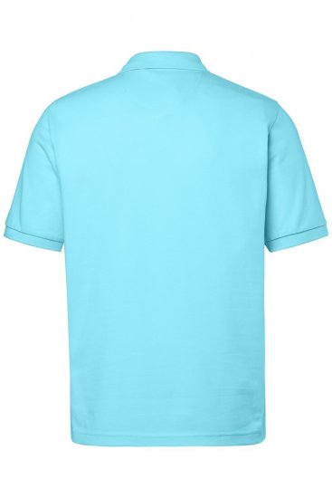 Men+ 256 Tricou polo Turcoaz deschis - Tricouri polo - Tricouri Polo Bărbați Mărimi Mari