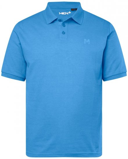 Men+ 256 Tricou polo Albastru cer - Tricouri polo - Tricouri Polo Bărbați Mărimi Mari