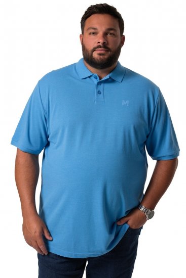 Men+ 256 Tricou polo Albastru cer - Tricouri polo - Tricouri Polo Bărbați Mărimi Mari