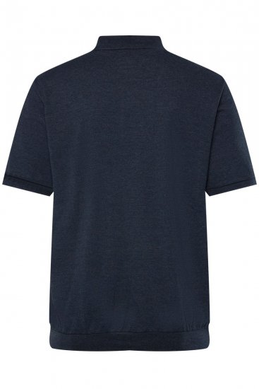 Men+ 264 Tricou polo bellyfit Bleumarin - Tricouri polo - Tricouri Polo Bărbați Mărimi Mari