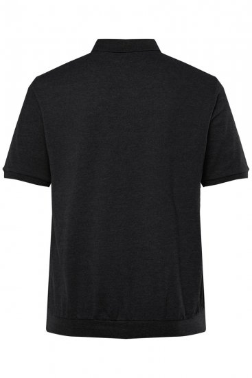 Men+ 266 Tricou polo bellyfit Neagră 2 bucăți - Tricouri polo - Tricouri Polo Bărbați Mărimi Mari