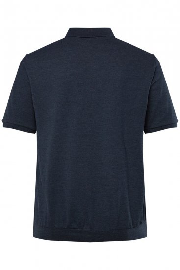 Men+ 266 Tricou polo bellyfit Bleumarin 2 bucăți - Tricouri polo - Tricouri Polo Bărbați Mărimi Mari