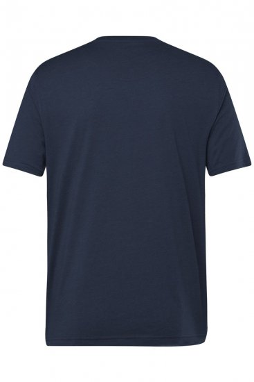 Men+ 276 Tricou guler rotund Bleumarin - Tricouri - Tricouri Bărbați Mărimi Mari