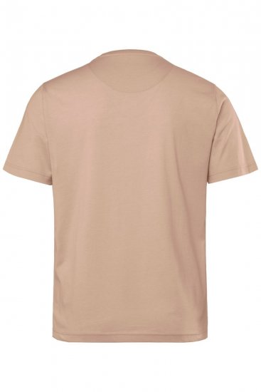 Men+ 276 Tricou guler rotund Nisip - Tricouri - Tricouri Bărbați Mărimi Mari