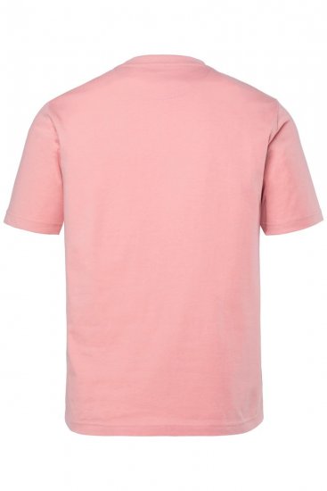 Men+ 276 Tricou guler rotund Roz - Tricouri - Tricouri Bărbați Mărimi Mari