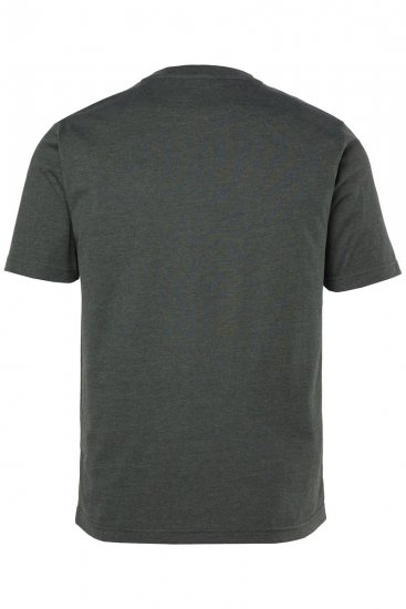 Men+ 276 Tricou guler rotund Verde măsliniu - Tricouri - Tricouri Bărbați Mărimi Mari