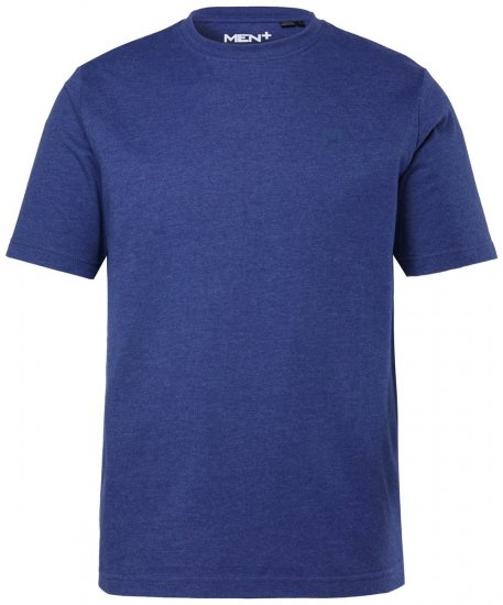 Men+ 276 Tricou guler rotund Albastru noapte - Tricouri - Tricouri Bărbați Mărimi Mari