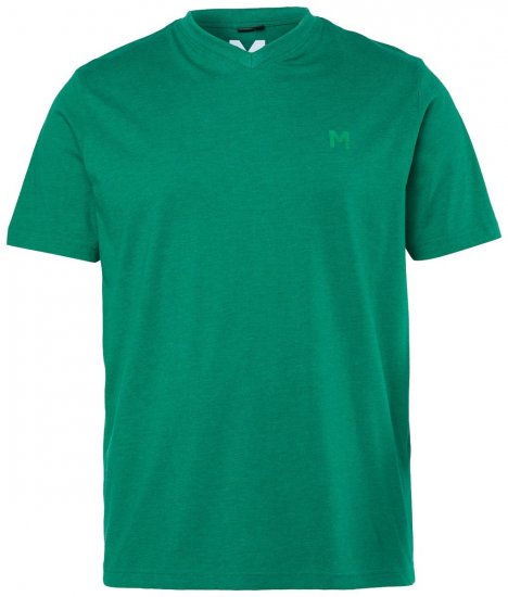 Men+ 279 Tricou decolteu în V Verde smarald - Tricouri - Tricouri Bărbați Mărimi Mari
