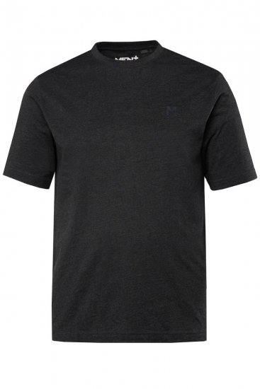 Men+ 285 Tricou guler rotund Neagră 2 bucăți - Tricouri - Tricouri Bărbați Mărimi Mari