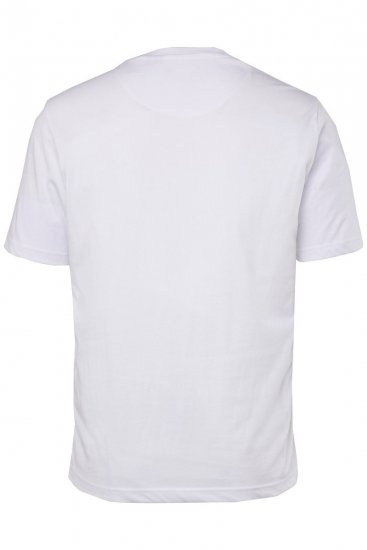 Men+ 285 Tricou guler rotund Alb 2 bucăți - Tricouri - Tricouri Bărbați Mărimi Mari
