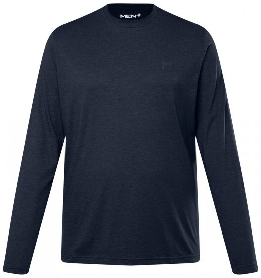 Men+ 307 Tricou cu mânecă lungă Bleumarin - Tricouri - Tricouri Bărbați Mărimi Mari