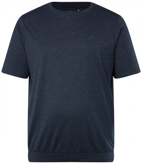 Men+ 308 Tricou bellyfit Bleumarin - Tricouri - Tricouri Bărbați Mărimi Mari