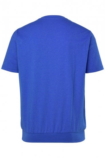 Men+ 308 Tricou bellyfit Albastru azuriu - Tricouri - Tricouri Bărbați Mărimi Mari
