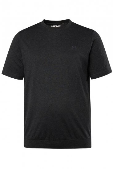 Men+ 311 Tricou bellyfit Neagră 2 bucăți - Tricouri - Tricouri Bărbați Mărimi Mari