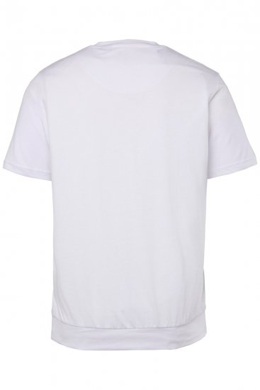 Men+ 311 Tricou bellyfit Alb 2 bucăți - Tricouri - Tricouri Bărbați Mărimi Mari