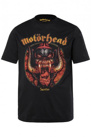 JP1880 Motörhead Sacrifice Band T-Shirt Black - Tricouri - Tricouri Bărbați Mărimi Mari