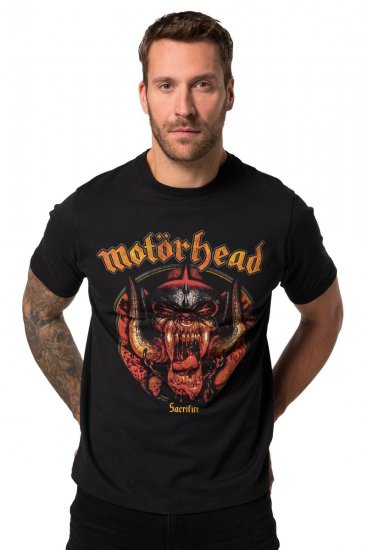 JP1880 Motörhead Sacrifice Band T-Shirt Black - Tricouri - Tricouri Bărbați Mărimi Mari