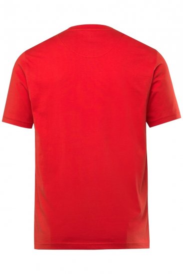 Men+ 424 Tricou Trout Trophy Roșu chili - Tricouri - Tricouri Bărbați Mărimi Mari