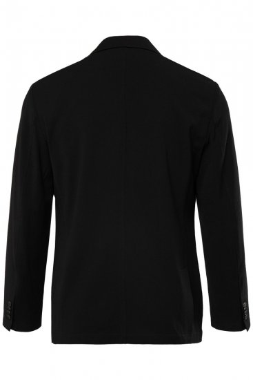 JP1880 San Remo Flexnamic Sacou din seersucker Neagră - Costume - Costume Bărbați mărimi mari
