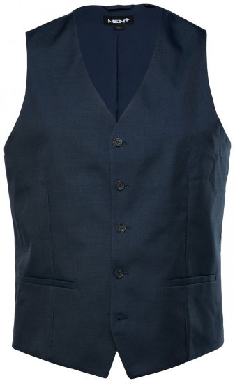 Men+ 710 Florenz Vestă de costum Bleumarin - Costume - Costume Bărbați mărimi mari