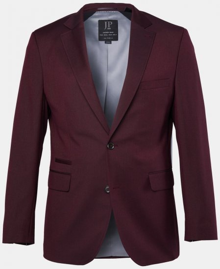 JP1880 Amalfi Flexnamic Sacou Roșu vin - Costume - Costume Bărbați mărimi mari