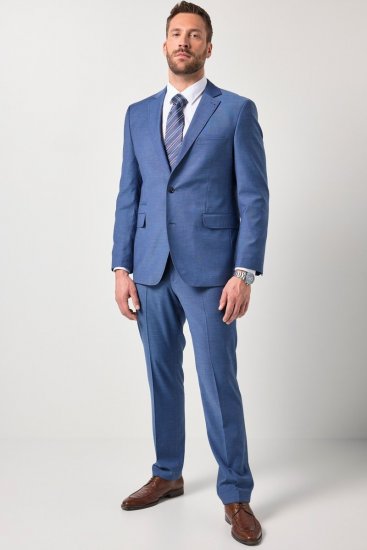 JP1880 Amalfi Flexnamic Sacou Albastru profund - Costume - Costume Bărbați mărimi mari
