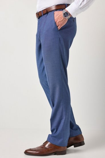 JP1880 Amalfi Flexnamic Pantaloni de costum Albastru profund - Costume - Costume Bărbați mărimi mari