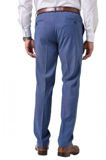 JP1880 Amalfi Flexnamic Pantaloni de costum Albastru profund - Costume - Costume Bărbați mărimi mari