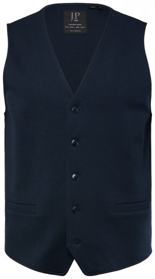 JP1880 New York Flexnamic Vestă din jerseu Bleumarin - Costume - Costume Bărbați mărimi mari