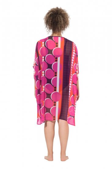 Ulla Popken 836864 Rochie Roz - Caftane - 